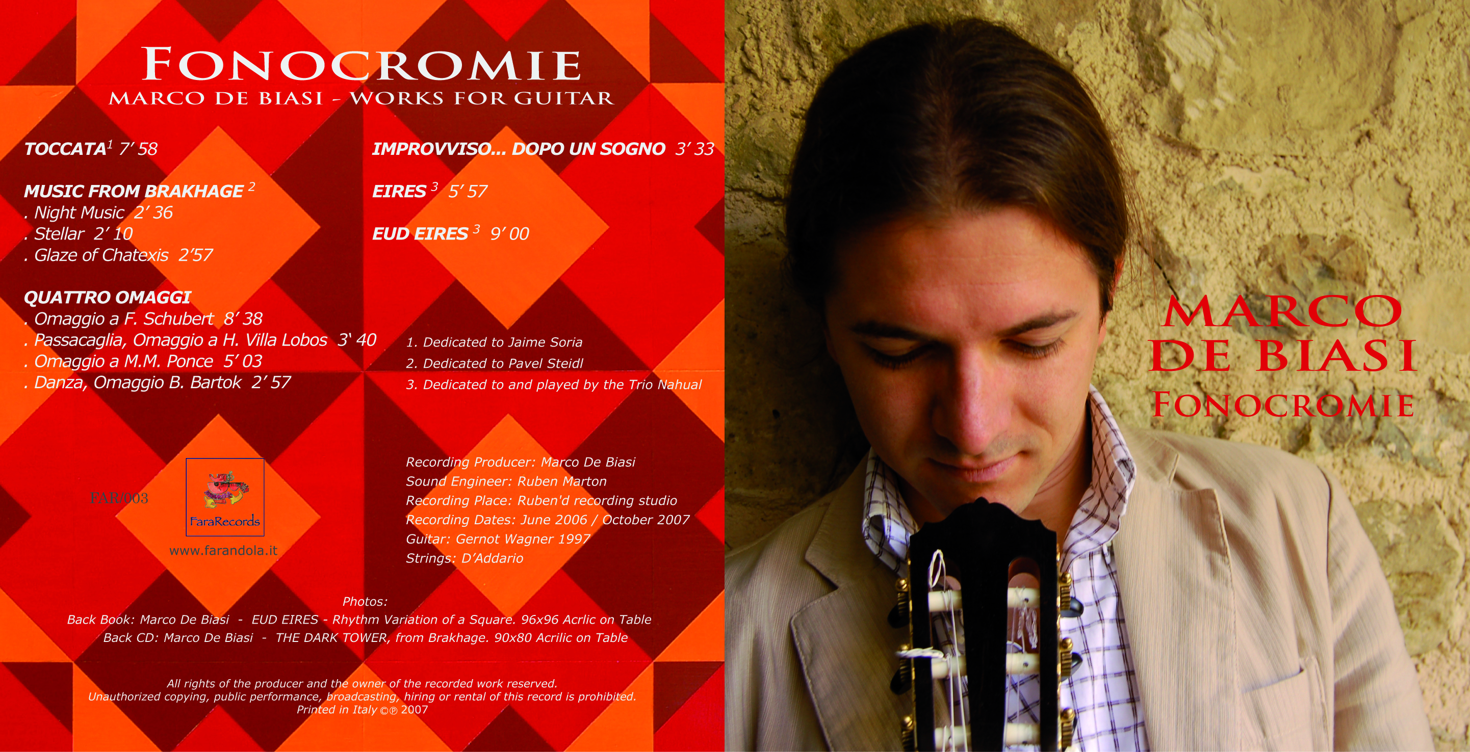 fonocromie - marco de biasi booklet