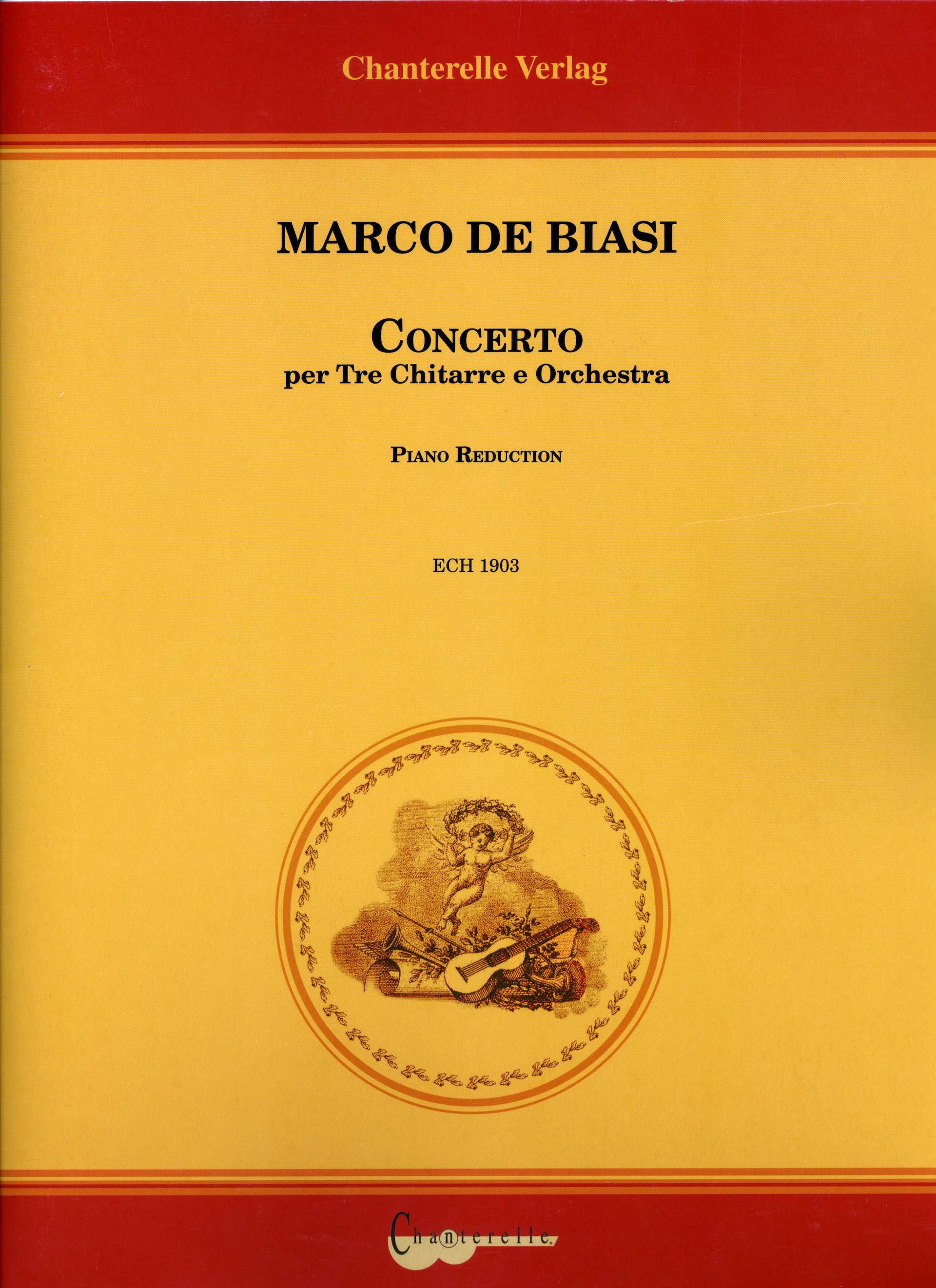 COPERTINA CONCERTO PER TRE CHITARRE E ORCHESTRA - MARCO DE BIASI