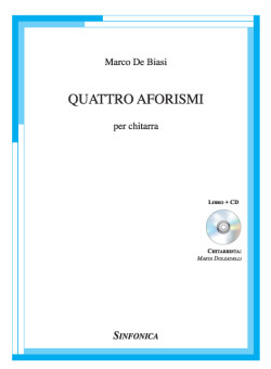 COPERTINA QUATTRO AFORISMI - MARCO DE BIASI