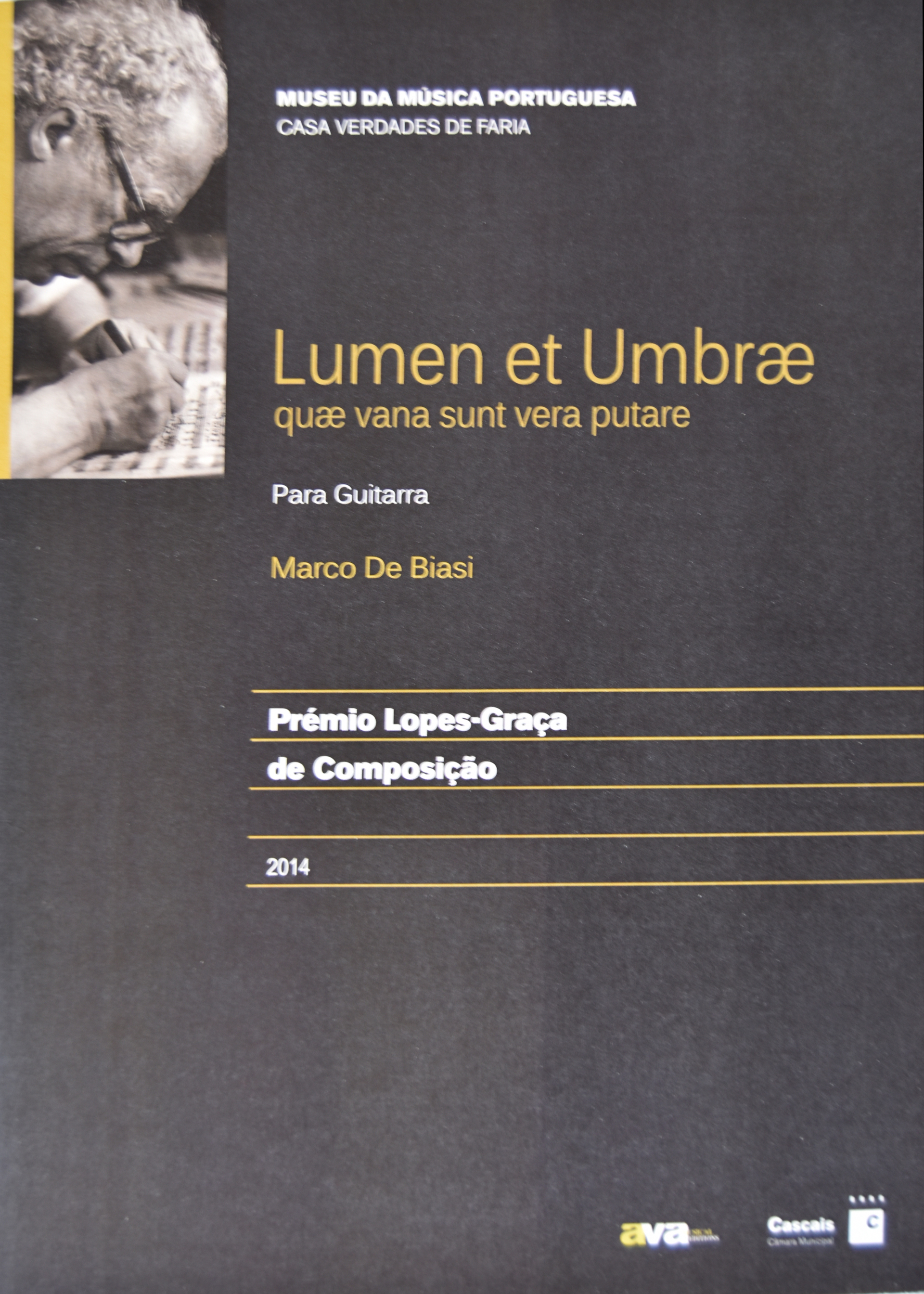 COPERTINA LUMEN ET UMBRAE - MARCO DE BIASI